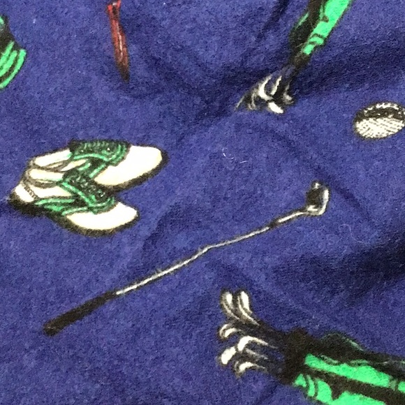 Varsity Sleepwear Golf Print Cotton PJ Sleep Pant - Picture 10 of 11